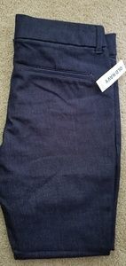 New Old Navy pixie pants denim blue size 4